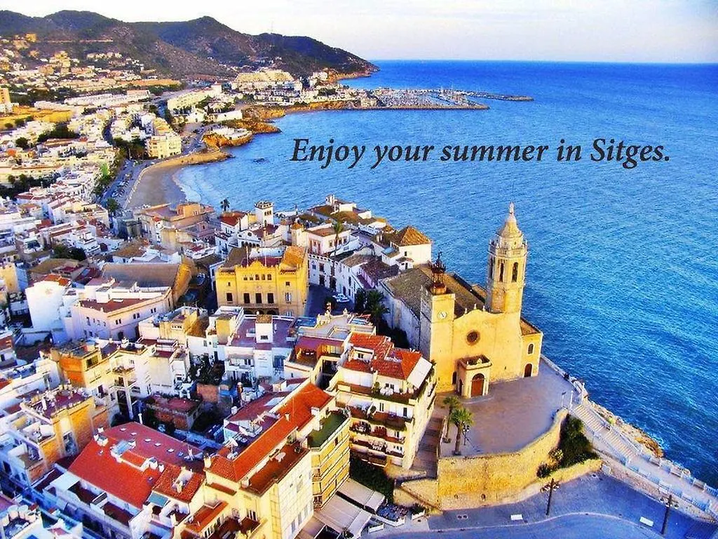 3 Bedroom Apartment With Private Garden On Top Location Sitges Centre Beach